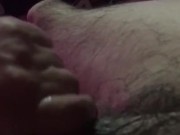 I’m jerking off a great peace of meat