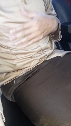 Crossdressing Masturbating Wearing Woman Shiny School Uniform Seragam Pramuka