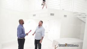 ”TBabe housewife takes big black meat”