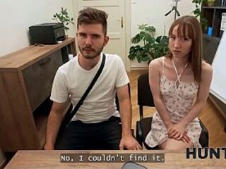 HUNT4K. Hawt GF sucking for cash