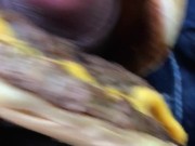 Dick on a bun whataburger