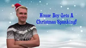 House Boy Cody Gets A Christmas Spanking!