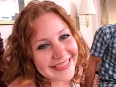 Petite amateur redhead gf first time anal sex on tape