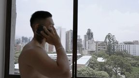 BDSM! Shibari! Brunette deepthroat tied with big tits  POV! - Vik Freedom