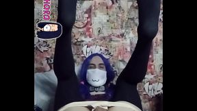 Check out my dick, ass and stocking legs^^