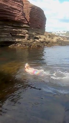 Mermaid Spotted! Wet Encounter in Lost Cove