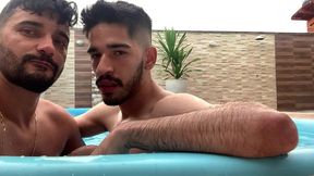 marcos goiano & @josephmegazord - bareback and creampie