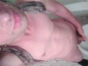 Horny Transgirl Pissing Standing Up in Full View
