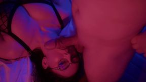 lecherous man piss his milf s and fucks in ass her, and she gets cum.