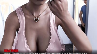 Hot Busty Smoking Redhead Stepsister Loves To Unload White She Smokes in Lost Love #01