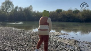 Ogre Girl Farting In The Woods