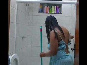 Dad Made Me Clean the Bathroom While Watch