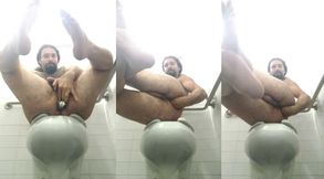 Bear Fists Ass Destroyed Gushing Prostate Cum Work Toilet Wreck