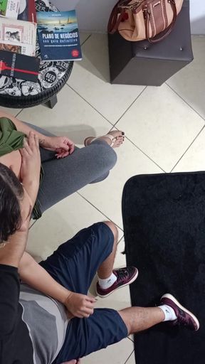 Epic moment from &quot;Meanwhile in the dentist&#039;s waiting room.&quot;