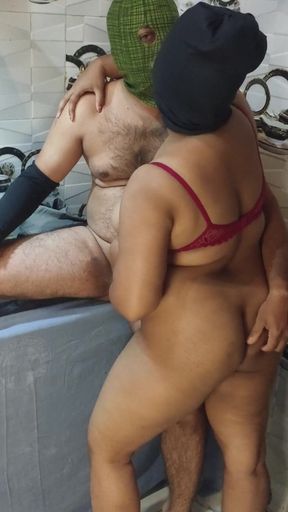 Fucked Bhabiji working in the kitchen when no one was in the house! in real hindi voice   Clip 2