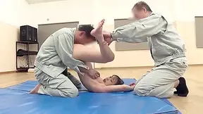 Sdam-138 Aya Tsukino, A Timid Girl With A Short Haircut, Falls After Her Body Is Targeted During Practice