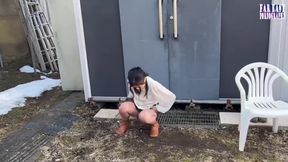 Bare Nip Stroll Where Crowded Eyes Spark a Hot, Tight Peak on Her Perky Tips Phase.3