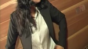 Bossy MILF Squirts and Swallows Cum in Wild Office Fuck