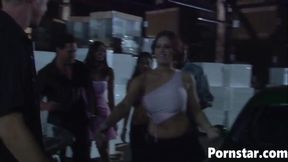 Stunning Performer Delivers Intense Deep Throat and Hardcore Action Outdoors