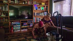 BOSSY BITCH MOMMY Makes Her Sissy Fem HOUSEBOY earn her Affection