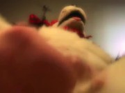 Husky Fursuit Cumshot