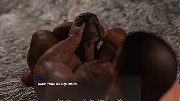 Daddy May Love - Hairy Daddy with Big Cock Gets a Sloppy Blowjob While He Fingers My Ass