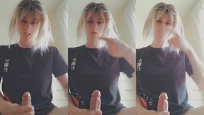 samanthasissy jerkoff precum eating