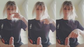 samanthasissy jerkoff precum eating