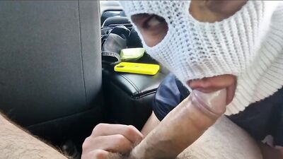 A young student and a daddy near the train fuck in public with cum in the ass.