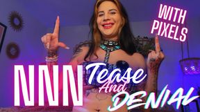 No Nut November Tease and Denial with Pixels