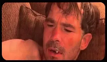 Mature Gay Sensation: Hairy Man's Solo Smoke & Cumshot