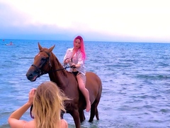 Hitch hiking teen outdoor public fuck in this hd video