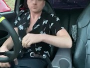 Straight Guy Bottle Of Piss In Car