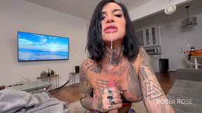 bobbii rose pov blowjob & titty fuck