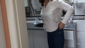 First time my wife's sister shows herself to me and I fuck her