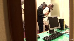 Hot Milf Natsume Inagawa Seduces in Tight Office Suit - Steamy AF