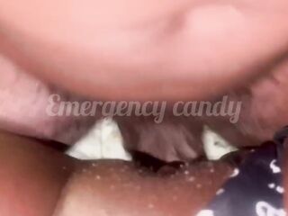 Legs spread, soaked, and a creamy mess you’ll want to lick clean.