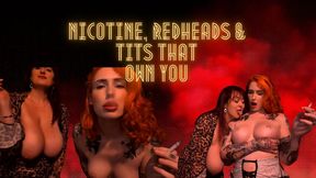 Nicotine, Redheads and Tits that own you with Mistress LolaLu