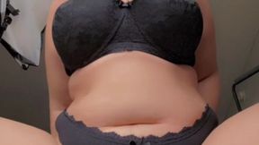 Chubby BBW MILF gets pounded in Goth costume