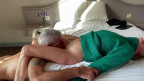 pussy eating with morning orgasm of wildspaincouple