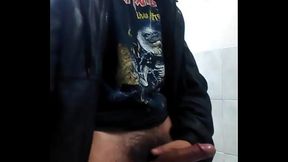 Twink Bathroom jerk off (cum)
