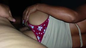 Step sister-in-law gets fucked at party after night of roleplay