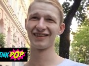 TWINKPOP - Skinny Guy Gets A Fuck Offer For Some Extra Cash And He Accepts It Right Away