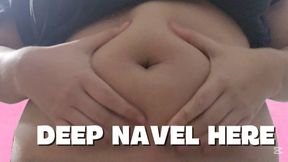FINGERING MY NAVEL (bellybutton fetish)