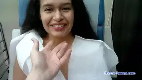 Angel Santana's 1st Gyno Exam - Part 1 of 2 - Doctor-Tampa's POV
