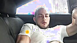 Str8 guy masturbation on the car 12