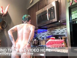 Farting During the time that Baked Cupcakes Bare