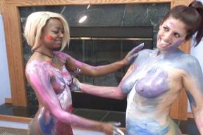 Interracial messy fetish