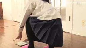 Gorgeous Geisha Drooling over Frilly Knickers: A Solo Japanese Panty Fetish Fest