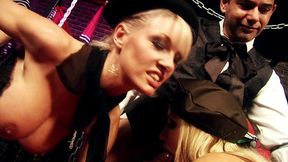 cassie young and caroline de lys line up for anal sex